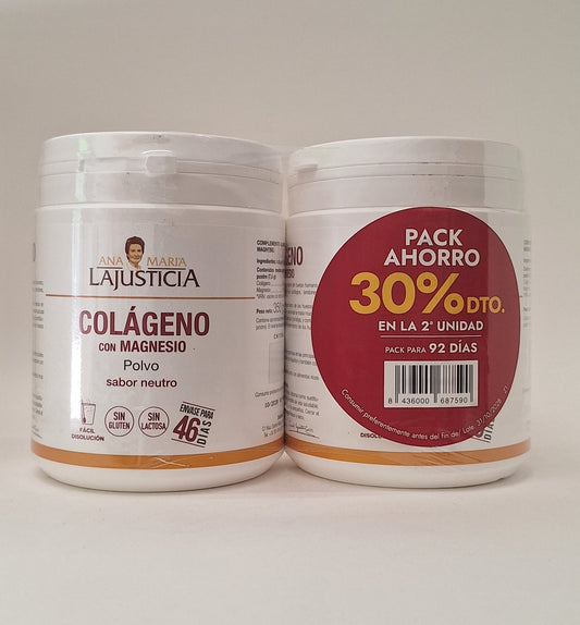 Colágeno + Magnesio – Ana María La Justicia (Polvo 350 g)